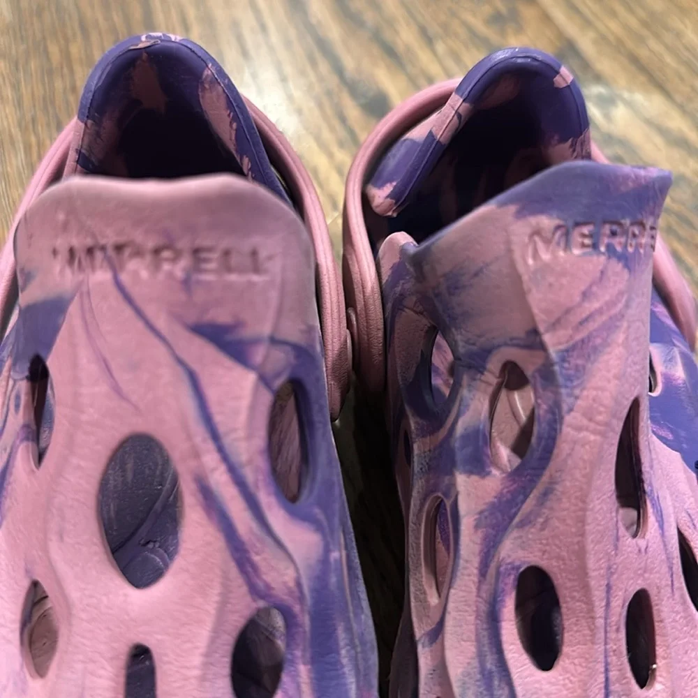 Merrell Hydro Moc Clog Slip On Shoes Sandals Girls 11 Purple Pink